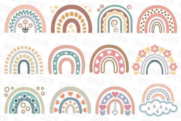 Abstract Boho Rainbows: A Designer's Review