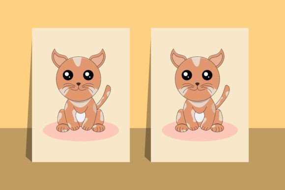 Cute Cat Illustration Graphics & Illustrations Review