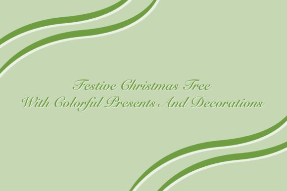 Festive Christmas Tree Graphics & Illustrations