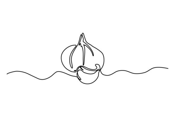 Garlic One Continuous Line: A Designer's Review