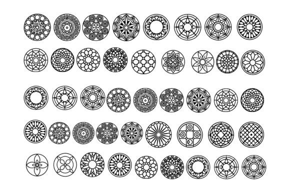 Geometric Radial Icons: Graphics & Illustrations Review