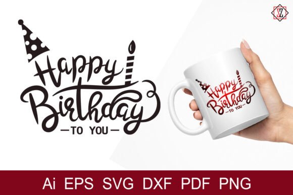 Happy Birthday Lettering_8 Graphics & Illustrations Review