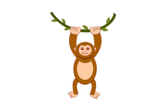 Monkey Hanging Graphics & Illustrations Review