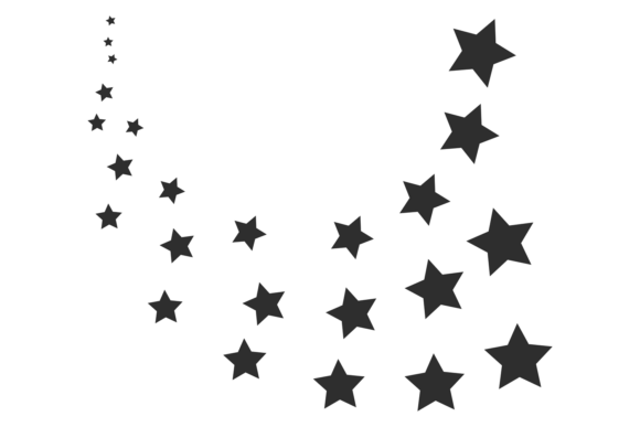 Sparkling Star Trail Black Icon: A Designer Review