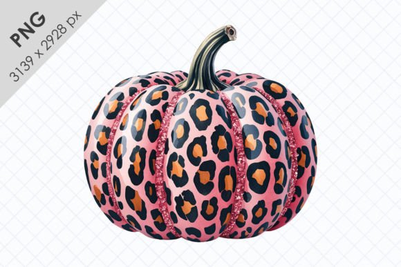 Watercolor Pumpkin PNG Clipart Graphics & Illustrations